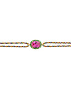 Fuchsia Dynasty Or - Bracelet