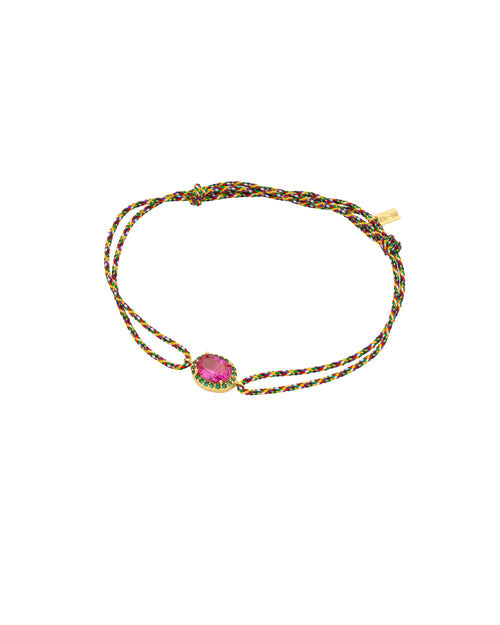 Fuchsia Dynasty Or - Bracelet