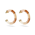 Boucles d'oreilles - Cafe - Bola
