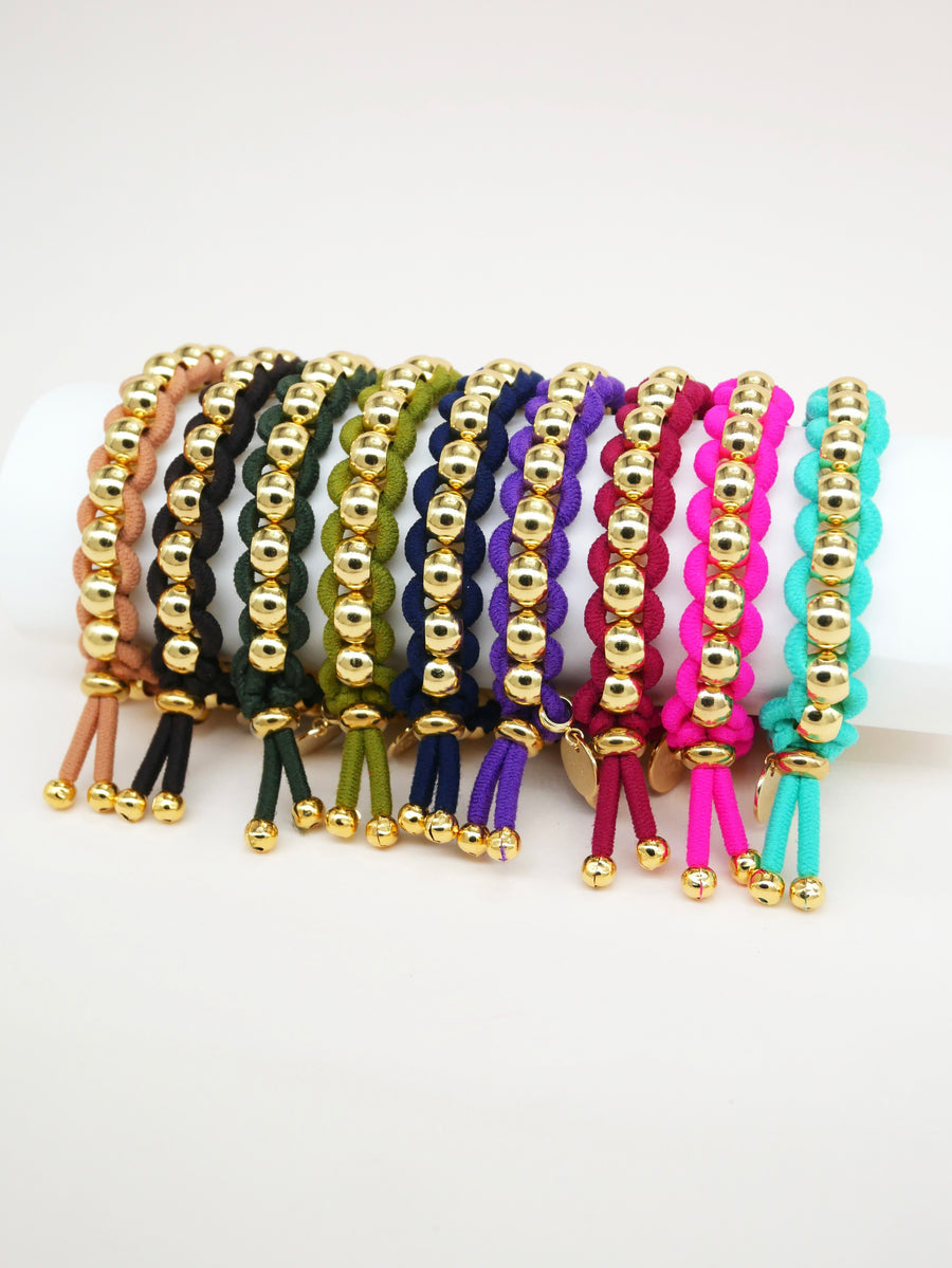 BICHOUS® Tissés dorés - plusieurs coloris