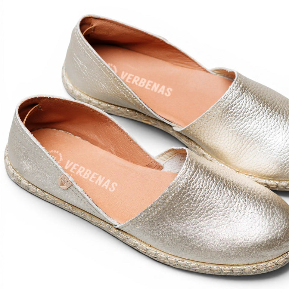 Espadrilles Carmen Nucleo Metal Oro - Femme