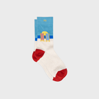 CHL45 - Chaussettes en coton peigné A motifs - Transat - Homme