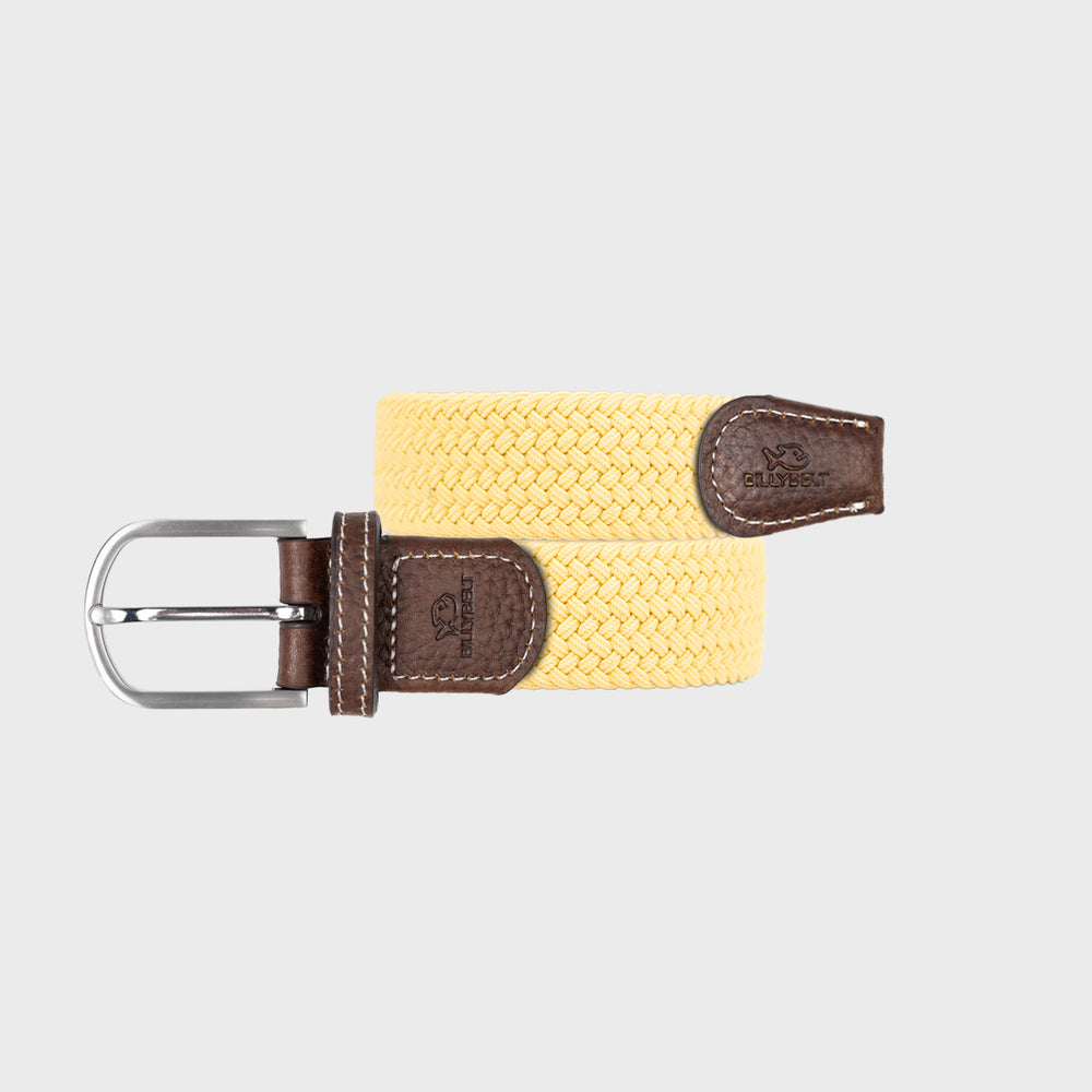 Ceinture Tressée - Jaune Topaze