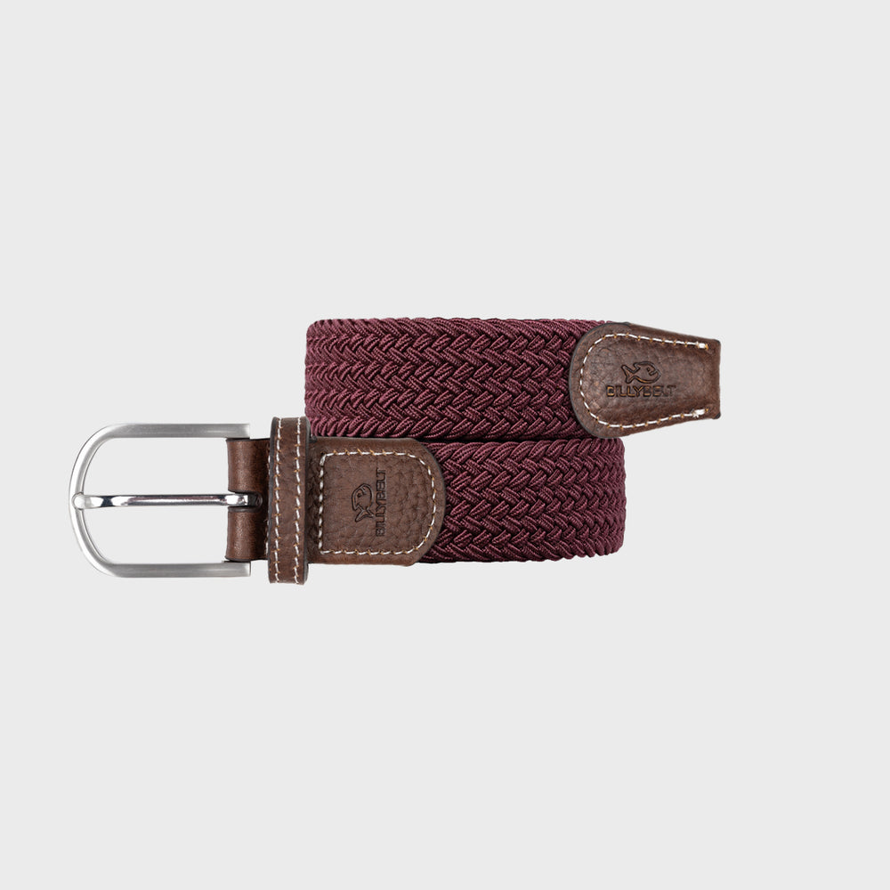 Lie de Vin - Ceinture Tressée