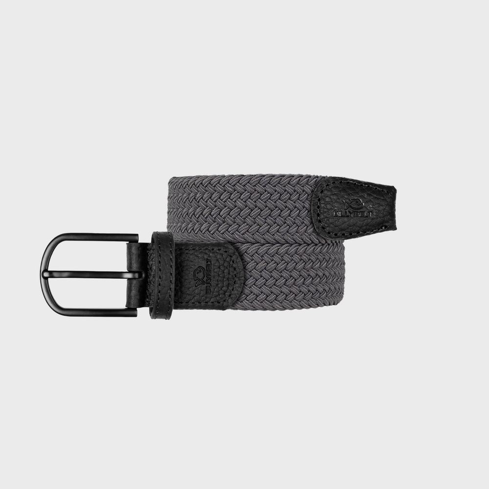 Gris anthracite - Ceinture Tressée
