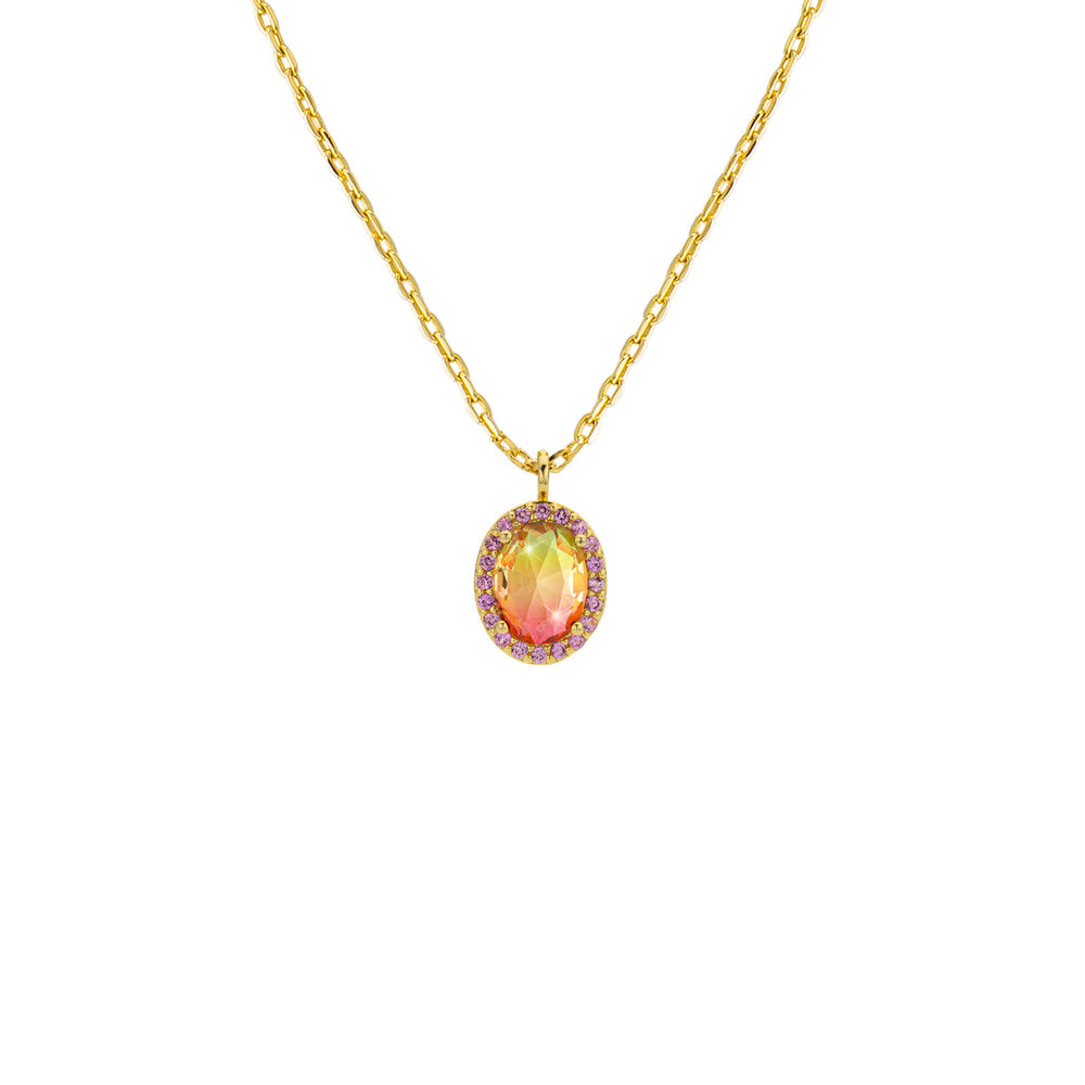 Watermelon Dynasty Or - Collier