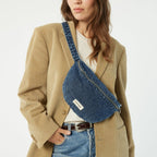 Custine - Aged Denim - Banane en coton