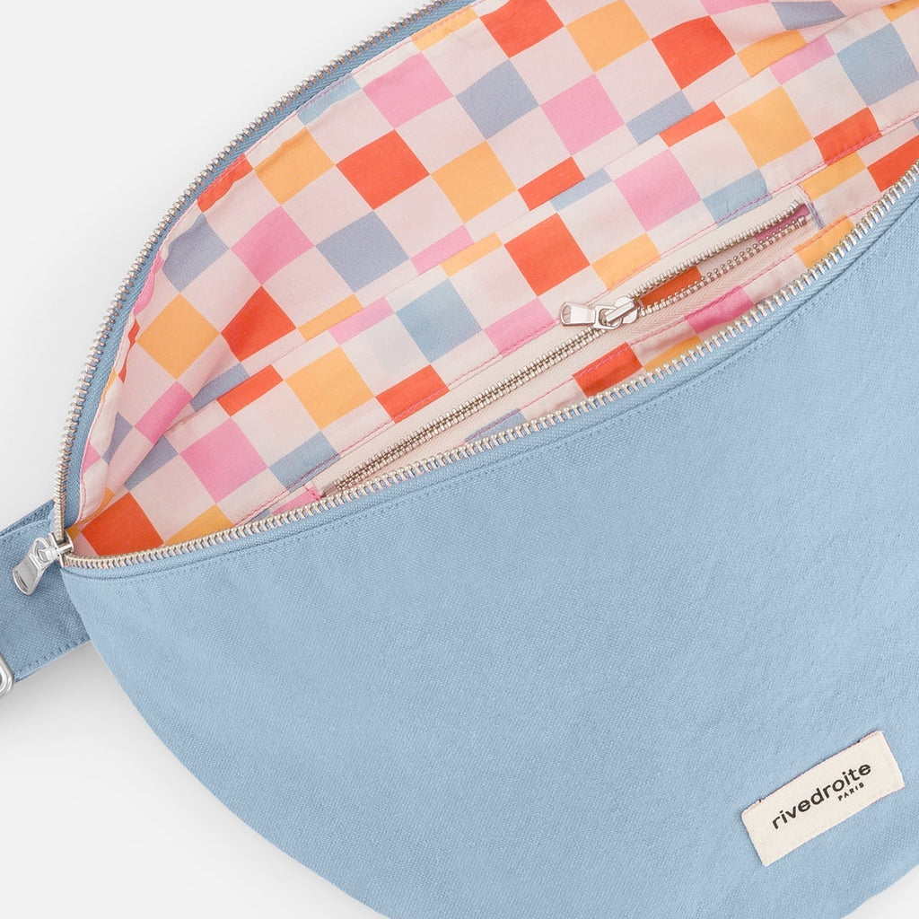 Custine XL - Ice Pop Blue - Banane en coton