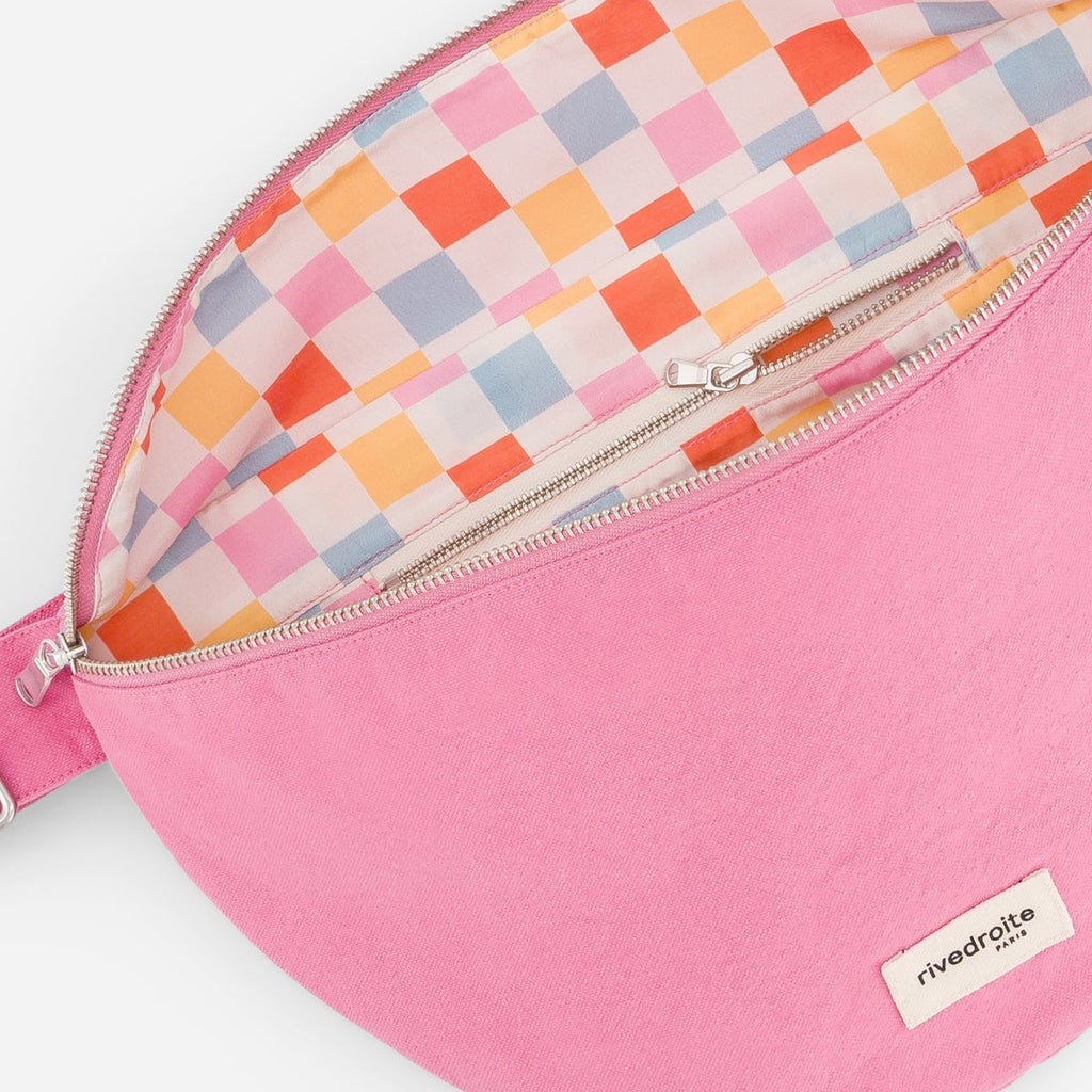 Custine XL - Candy Pink - Banane en coton