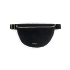 Custine XL - Velours Noir - Banane en coton