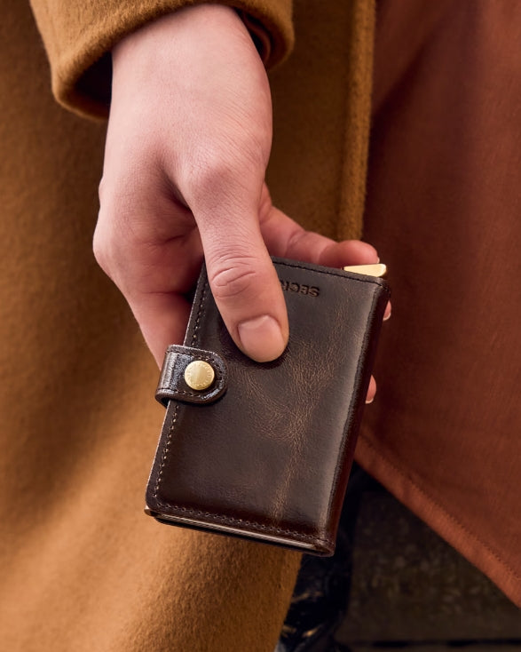 MNa - MNa-Mahogany + Premium Miniwallet Naplak Mahogany +