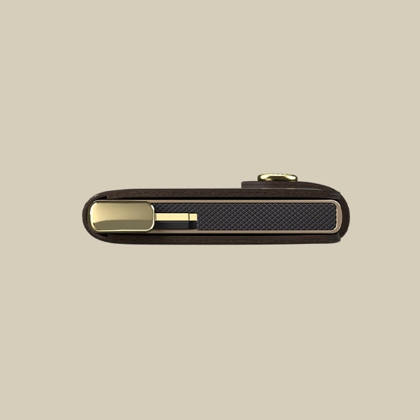 MNa - MNa-Mahogany + Premium Miniwallet Naplak Mahogany +