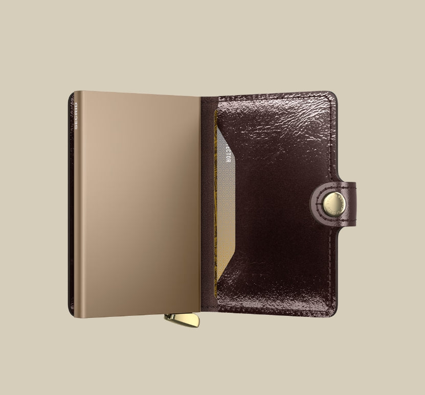 MNa - MNa-Mahogany + Premium Miniwallet Naplak Mahogany +