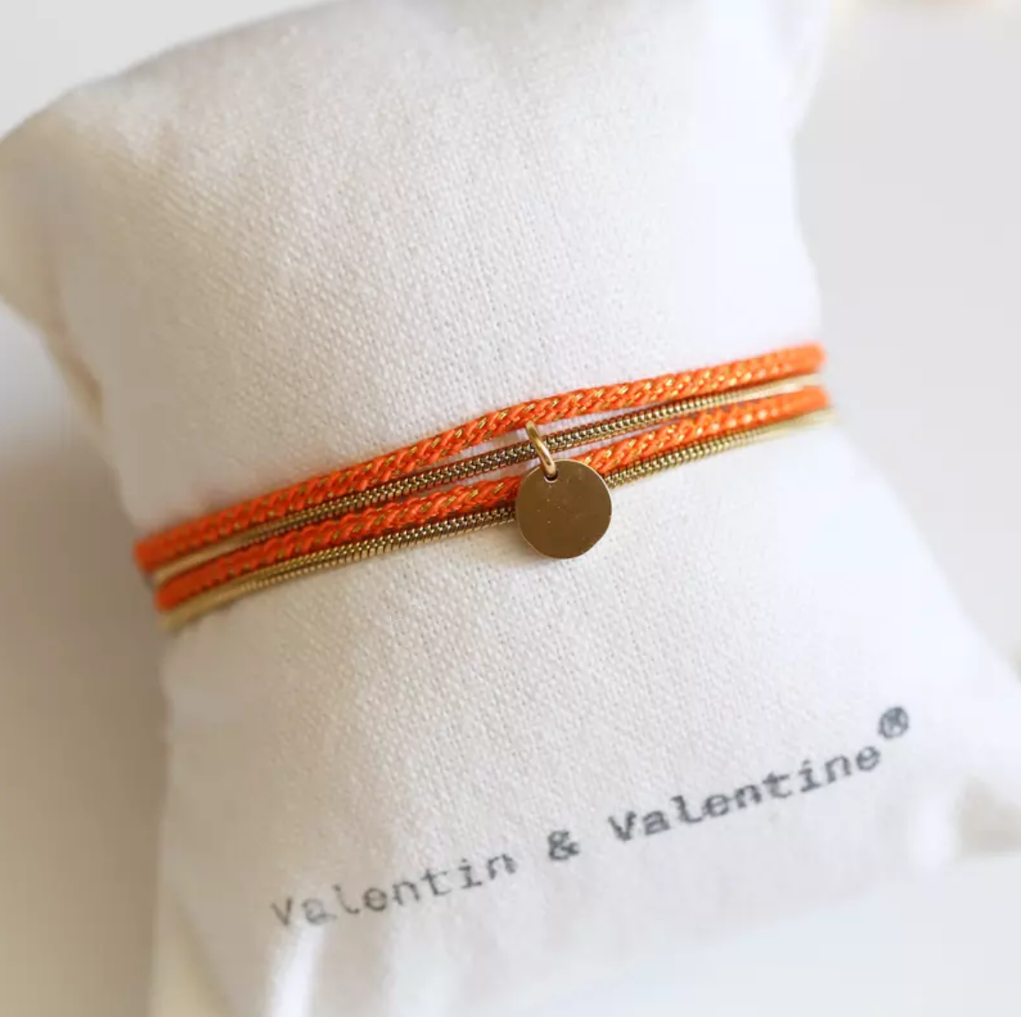 Bracelet Orange - Valentin Valentine