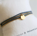 Bracelet pailleté Denim - Valentine
