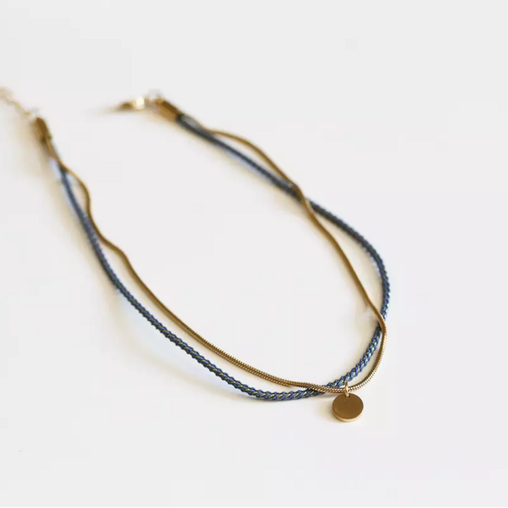 Bracelet pailleté Denim - Valentine