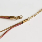 Bracelet pailleté Vieux Rose - Valentine