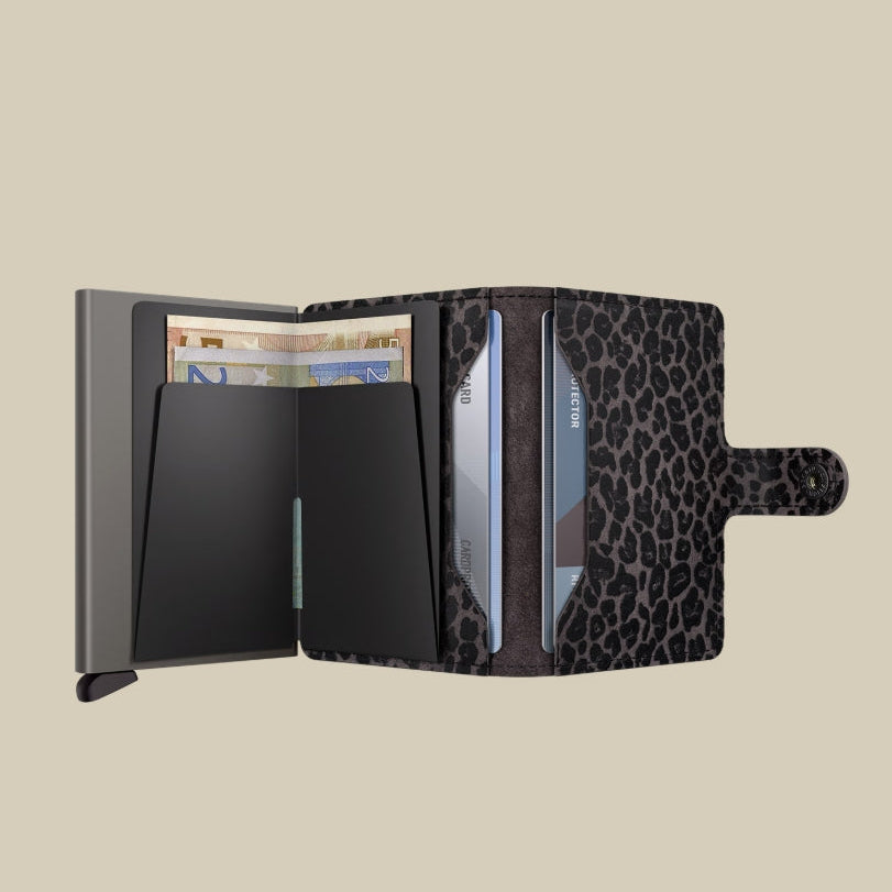 MLe - Grey Miniwallet Leo Grey