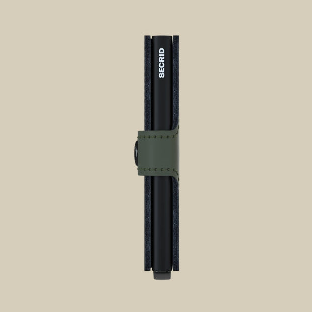 MM - Miniwallet Matte Green Black