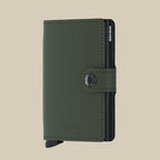 MM - Miniwallet Matte Green Black