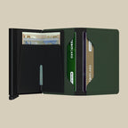 SM - Green Black Slimwallet Matte Green Black