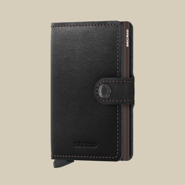 M - Black-Brown Miniwallet Original Black-Brown