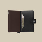 M - Black-Brown Miniwallet Original Black-Brown