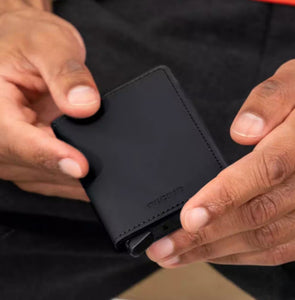 SM Black Slimwallet Matte Black