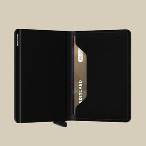 SM Black Slimwallet Matte Black