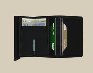 SM Black Slimwallet Matte Black