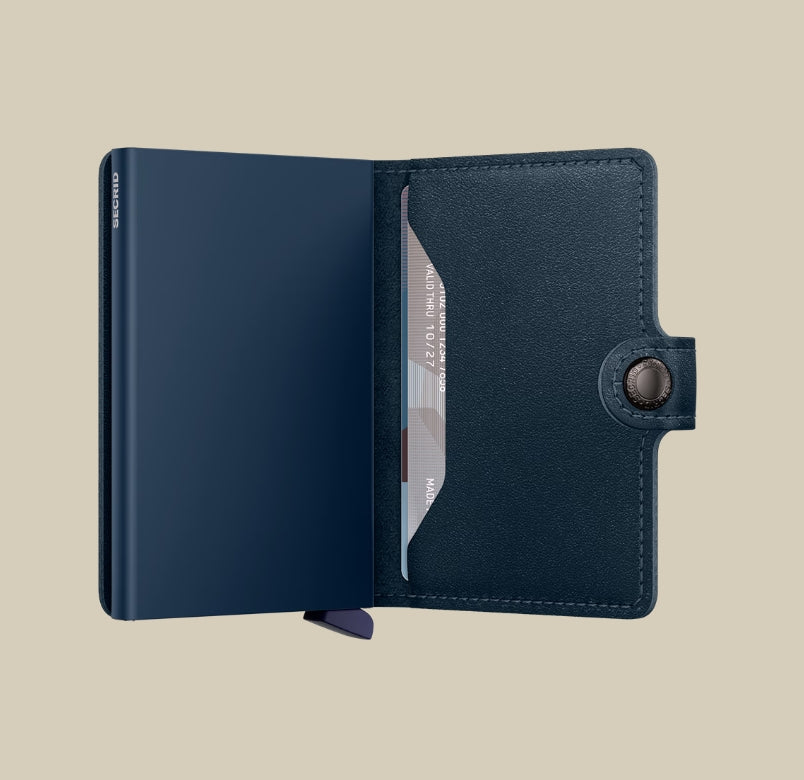 M Navy Navy Miniwallet Original Navy-Navy