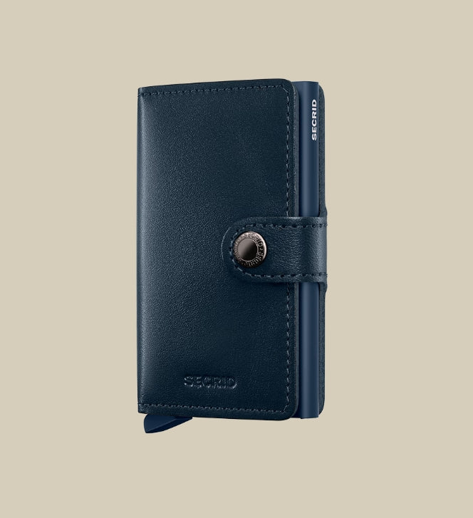 M Navy Navy Miniwallet Original Navy-Navy