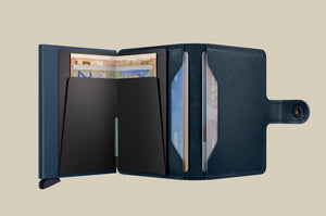 M Navy Navy Miniwallet Original Navy-Navy