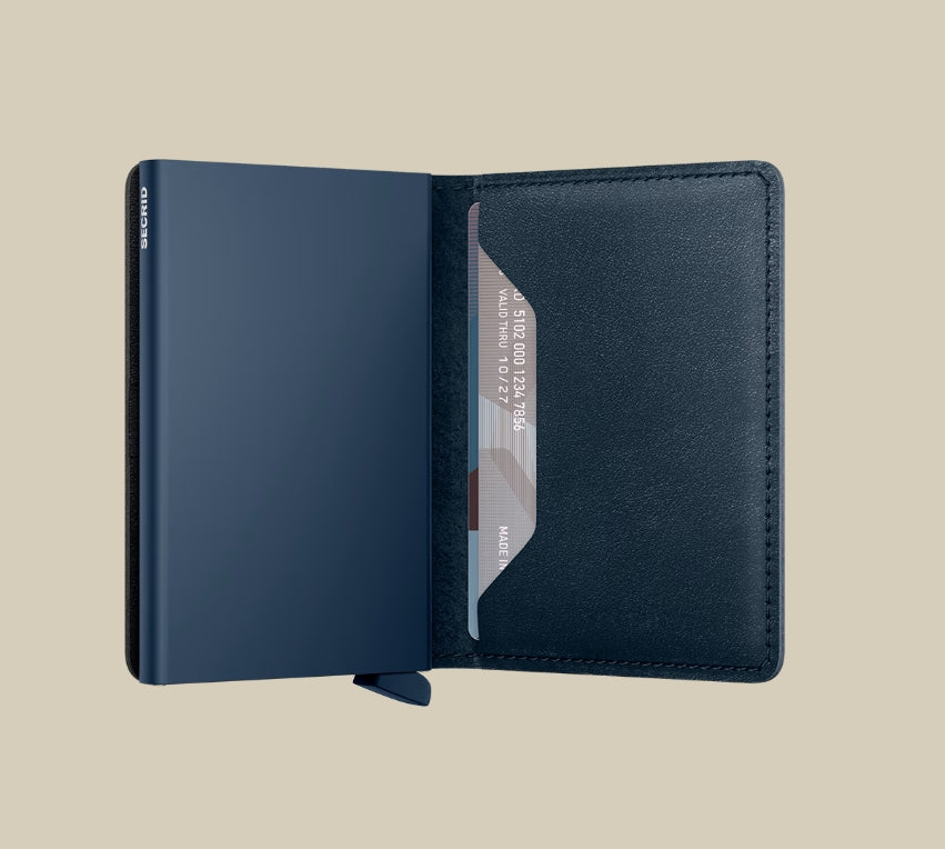 SO - Navy Navy Slimwallet Original Navy-Navy