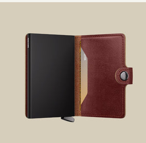MBc Brown Premium Miniwallet Basco Brown +