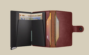 MBc Brown Premium Miniwallet Basco Brown +