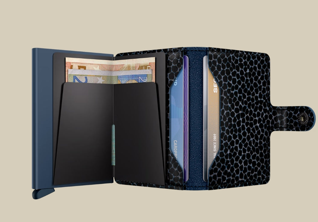 MGi - Blue Miniwallet Giraffina Blue