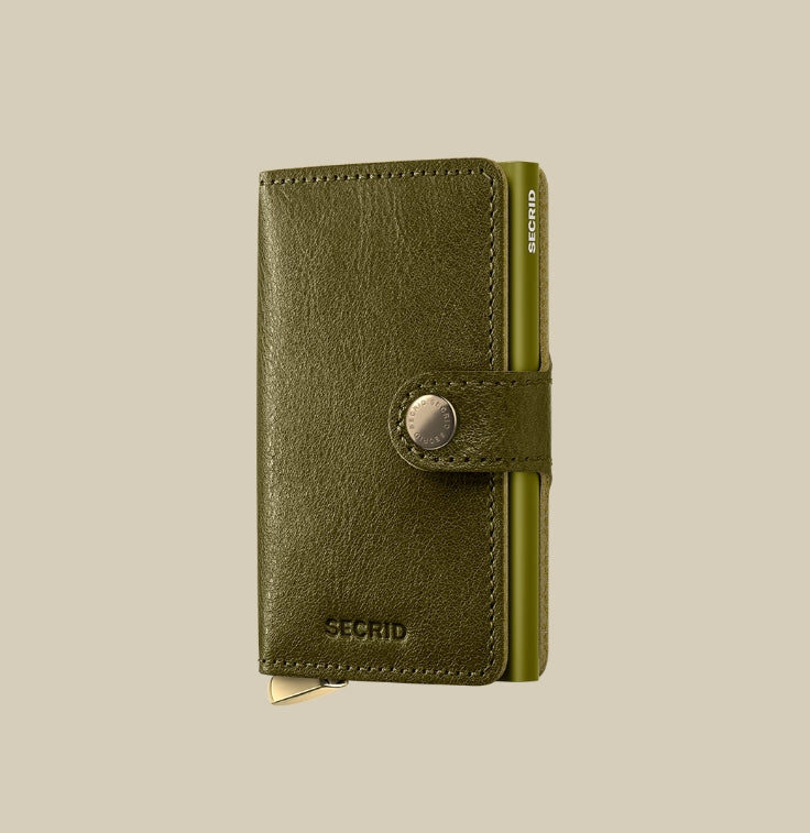 MBc Olive Premium Miniwallet Basco Olive +