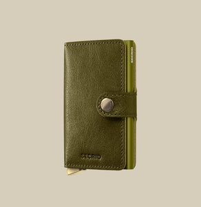 MBc Olive Premium Miniwallet Basco Olive +