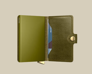 MBc Olive Premium Miniwallet Basco Olive +