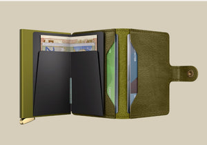 MBc Olive Premium Miniwallet Basco Olive +