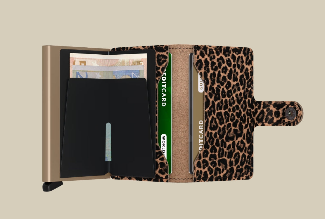 MLe Beige Miniwallet Leo Beige