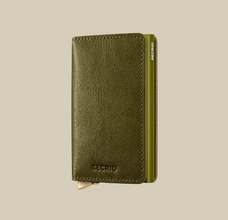 SBc - Olive Premium Slimwallet Basco Olive +