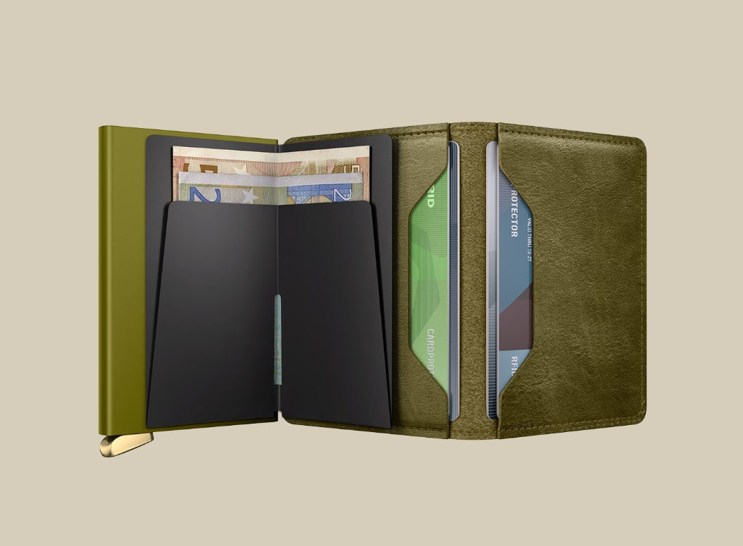 SBc Olive Premium Slimwallet Basco Olive +