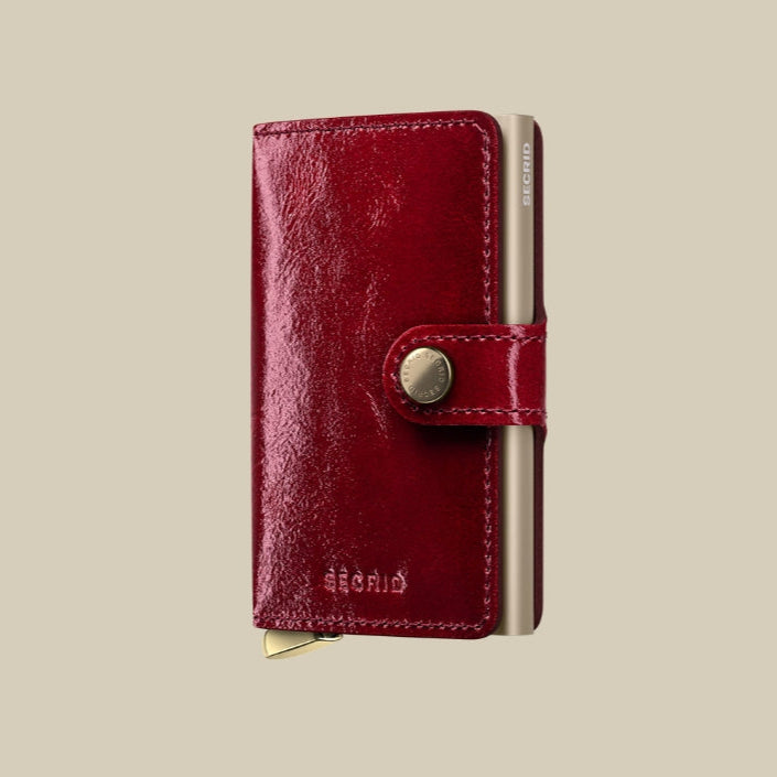 MNa - Red Premium Miniwallet Naplak Red +