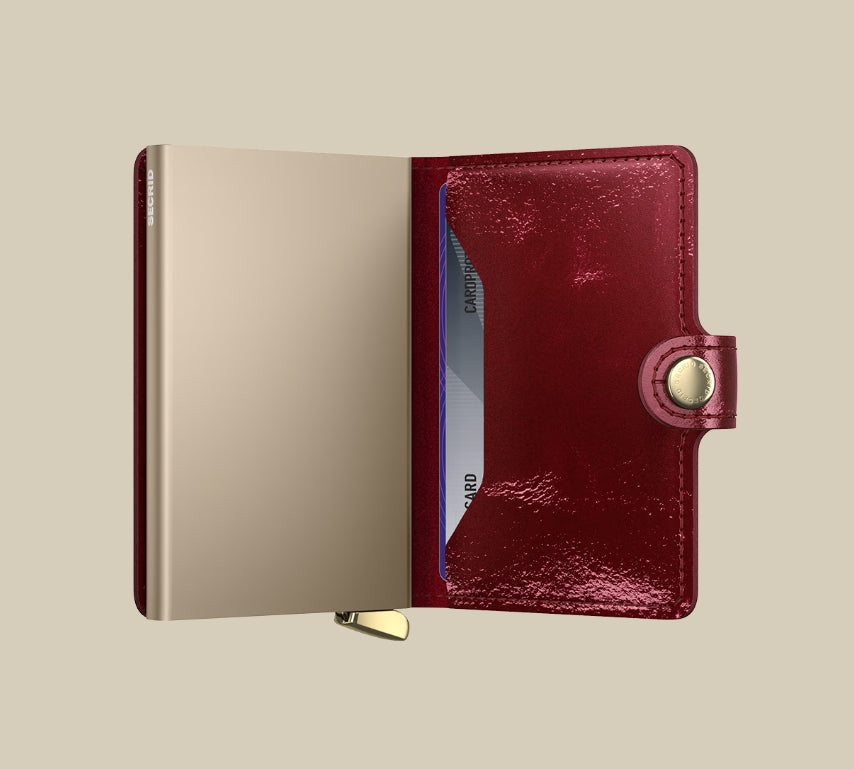 MNa Red Premium Miniwallet Naplak Red +