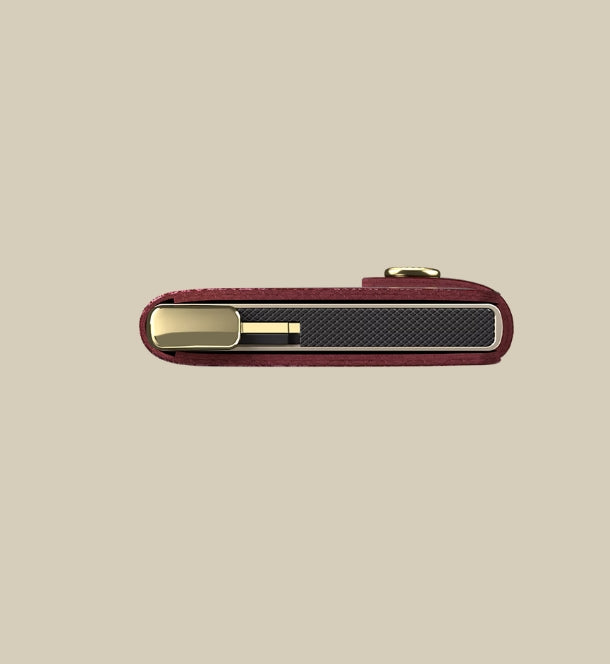MNa - Red Premium Miniwallet Naplak Red +