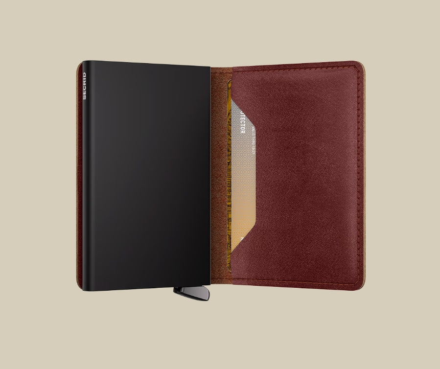 SBc Brown Premium Slimwallet Basco Brown +