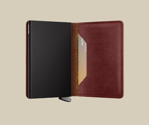 SBc Brown Premium Slimwallet Basco Brown +