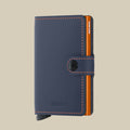 MM - Miniwallet Matte Nightblue & Orange